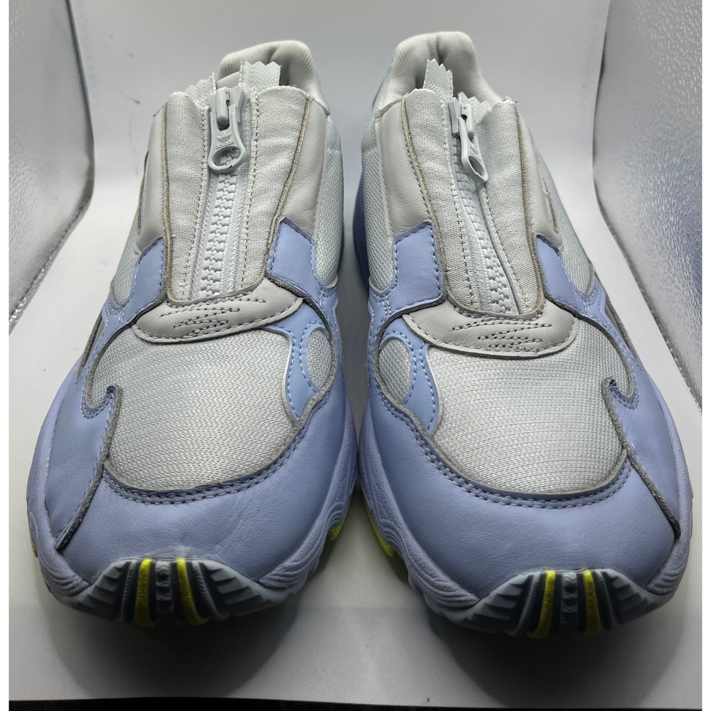 Adidas Falcon Zip W Athletic Sneakers Lavender White Running Shoes Women's